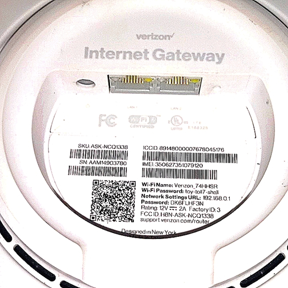 Verizon Internet Gateway